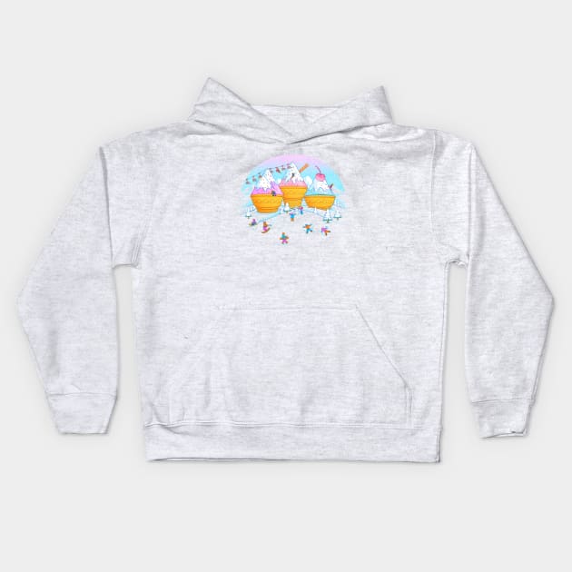 Snow Day Kids Hoodie by Tobe_Fonseca